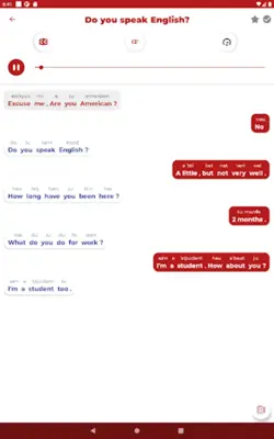 English ー Listening・Speaking android App screenshot 4